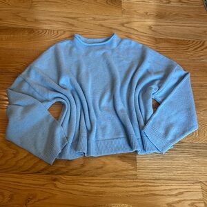 Sonoma Pastel Blue Crewneck Sweater